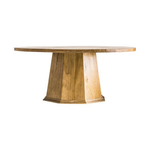 Load image into Gallery viewer, SOLID ELM WOOD DINING TABLE