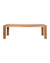 Charger l&#39;image dans la galerie, Dining table in untreated solid reclaimed teak 200 x 90 cm