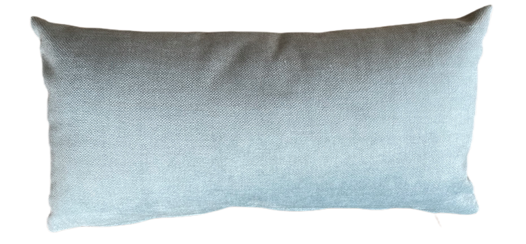 Pastel blue cushion
