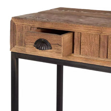 Load image into Gallery viewer, Wooden console table