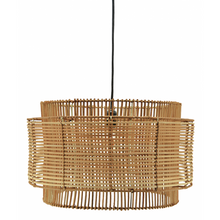 Load image into Gallery viewer, Natural rattan hanging lampshade