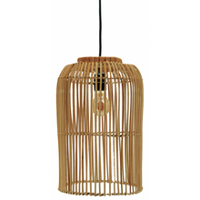 Load image into Gallery viewer, Natural rattan hanging lampshade