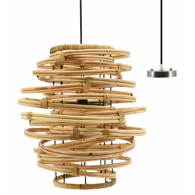 Natural rattan suspension