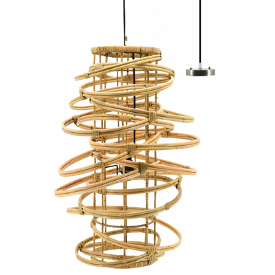 Natural rattan suspension