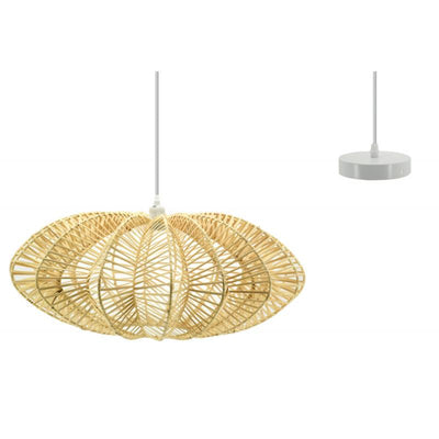 Suspension in natural rattan