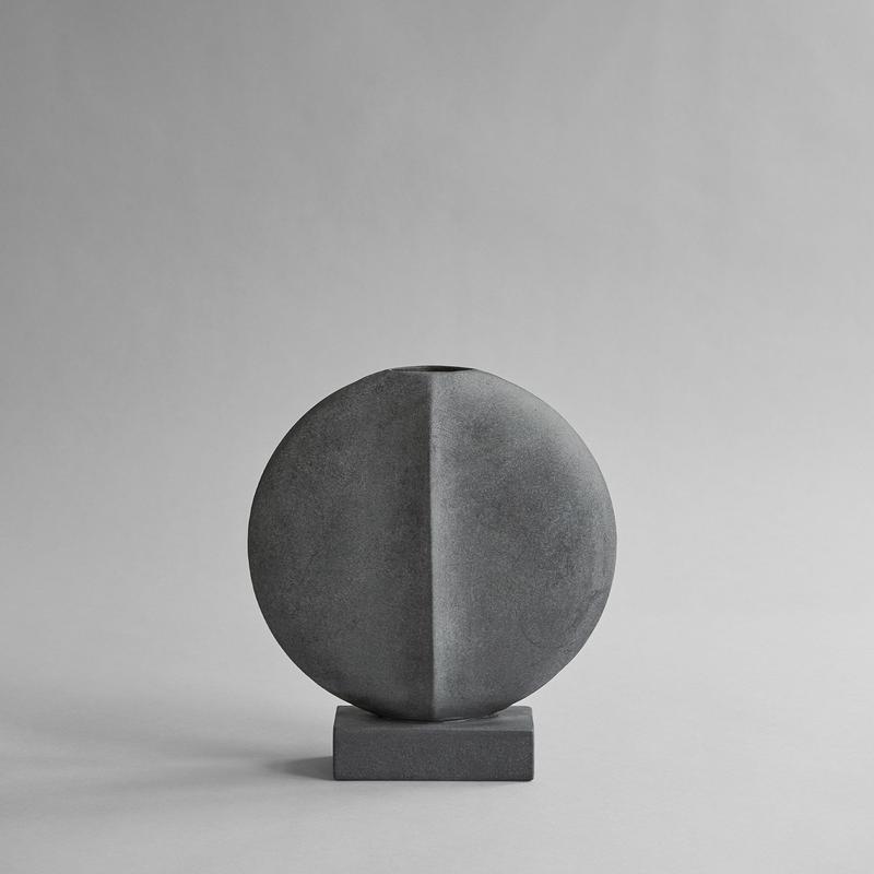 Guggenheim Vase, Mini - Dark Grey
