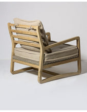 Load image into Gallery viewer, Oak wood armchair
