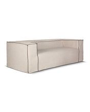 Load image into Gallery viewer, Two-seater outdoor sofa in 100% recycled Rolefin 95 x 220 cm