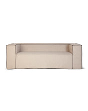 Charger l&#39;image dans la galerie, Two-seater outdoor sofa in 100% recycled Rolefin 95 x 220 cm