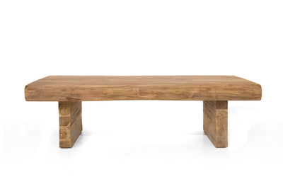 Teak coffee table 140x70x41