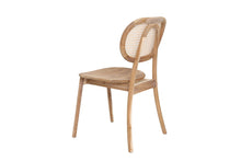 Load image into Gallery viewer, Teak and rattan chair
