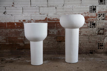Charger l&#39;image dans la galerie, Ceramic vase White 42×74.5cm