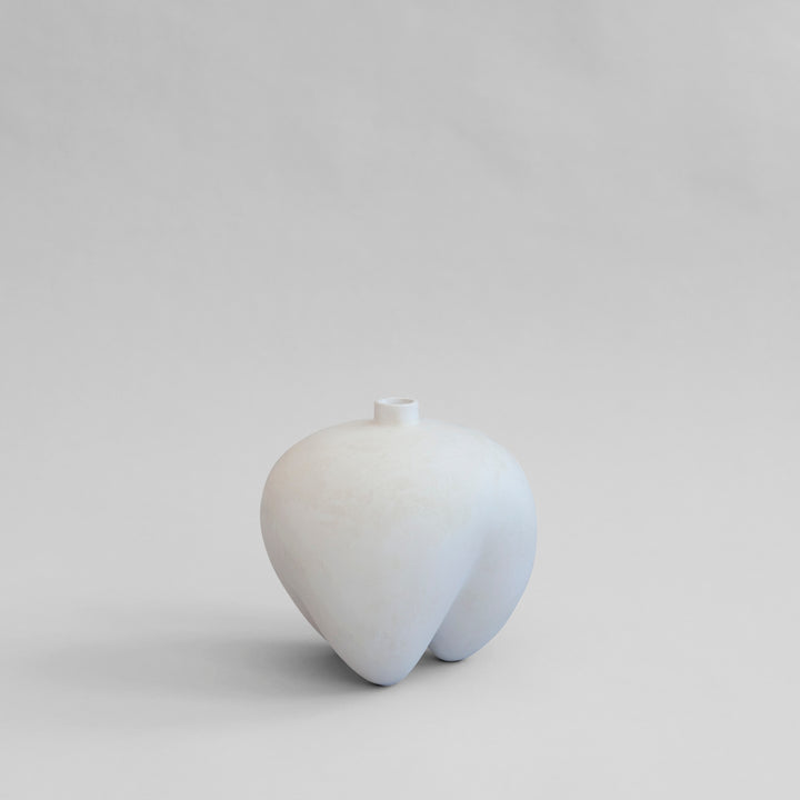 Sumo Vase, Mini - Bone White