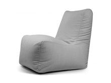 Cargar imagen en el visor de la galería, Bean bag Seat Teddy White Grey
