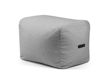 Laden Sie das Bild in den Galerie-Viewer, Pouf Plus 70 Teddy White Grey