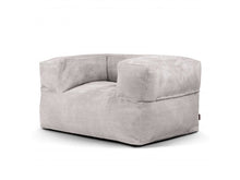 Carica l'immagine nel visualizzatore di Gallery, Bean bag MooG Waves White Grey