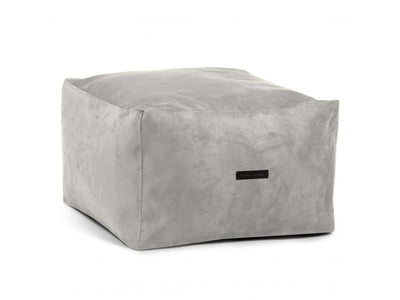 Pouf Softbox Masterful White Grey