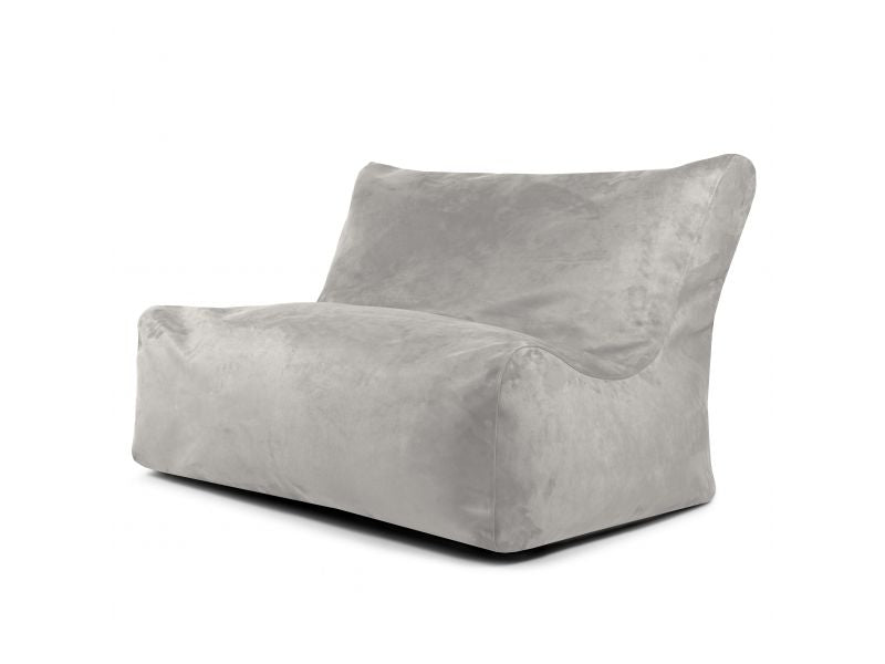Bean bag Sofa Seat Masterful White Grey