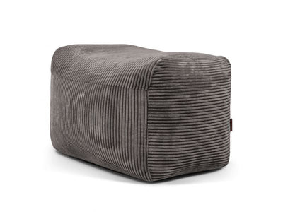 Pouf Plus 70 Waves Dark Grey
