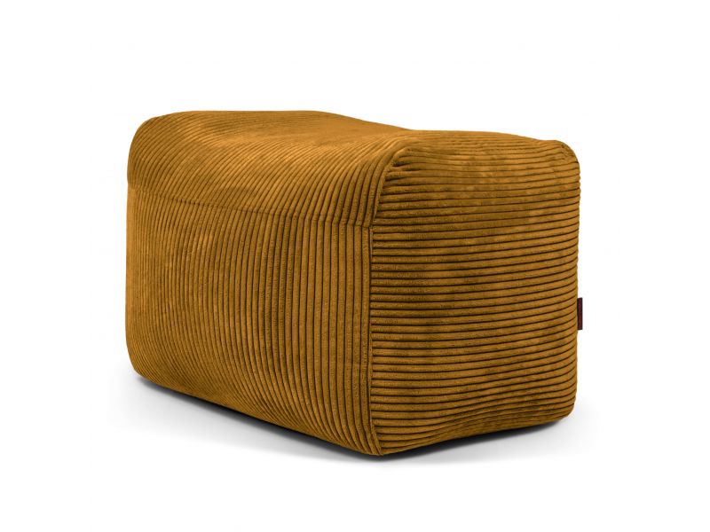 Pouf Plus 70 Waves Mustard