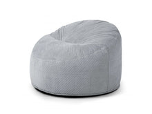 Laden Sie das Bild in den Galerie-Viewer, Foam Bean bag Om 85 Icon White Grey
