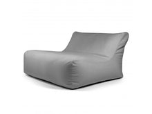 Laden Sie das Bild in den Galerie-Viewer, Bean bag Sofa Lounge Teddy White Grey