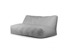Charger l'image dans la galerie, Bean bag Sofa Tube 190 Teddy White Grey
