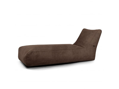 Bean bag Sunbed Waves Chocolate
