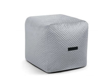 Laden Sie das Bild in den Galerie-Viewer, Pouf Plus 50 Icon White Grey