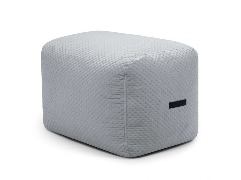 Pouf Plus 70 Icon White Grey