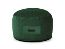 Load image into Gallery viewer, Foam Footstool On 60 Lure Luxe Emerald Green