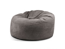 Carica l'immagine nel visualizzatore di Gallery, Foam Bean bag Om 135 Waves Dark Grey