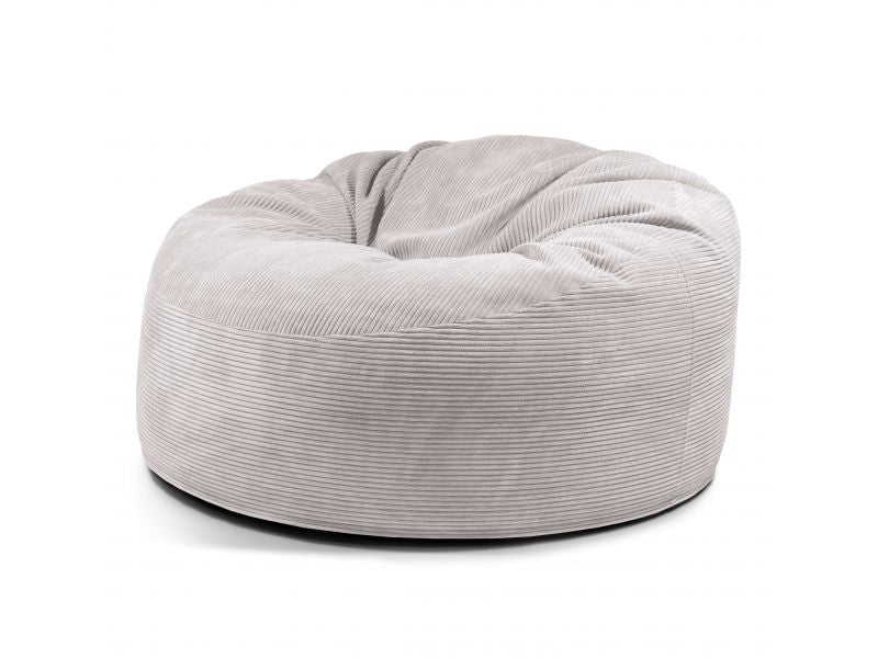 Foam Bean bag Om 135 Waves White Grey
