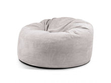 Laden Sie das Bild in den Galerie-Viewer, Foam Bean bag Om 135 Waves White Grey