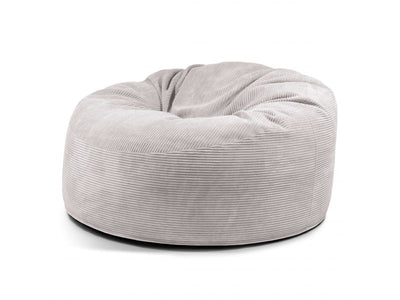 Foam Bean bag Om 135 Waves White Grey