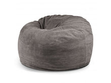 Load image into Gallery viewer, Foam Bean bag Om 110 Waves Dark Grey