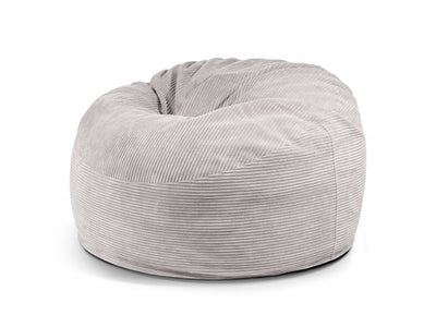 Foam Bean bag Om 110 Waves White Grey