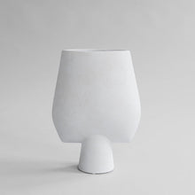 Load image into Gallery viewer, Sphere Vase Square, Big - Bone White