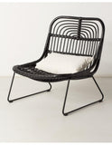 Rattan armchair