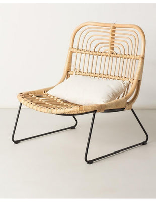 Rattan armchair