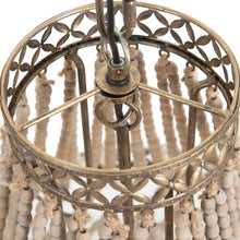 Load image into Gallery viewer, NATURAL FIR WOOD CEILING LAMP 48 X 48 X 60 CM