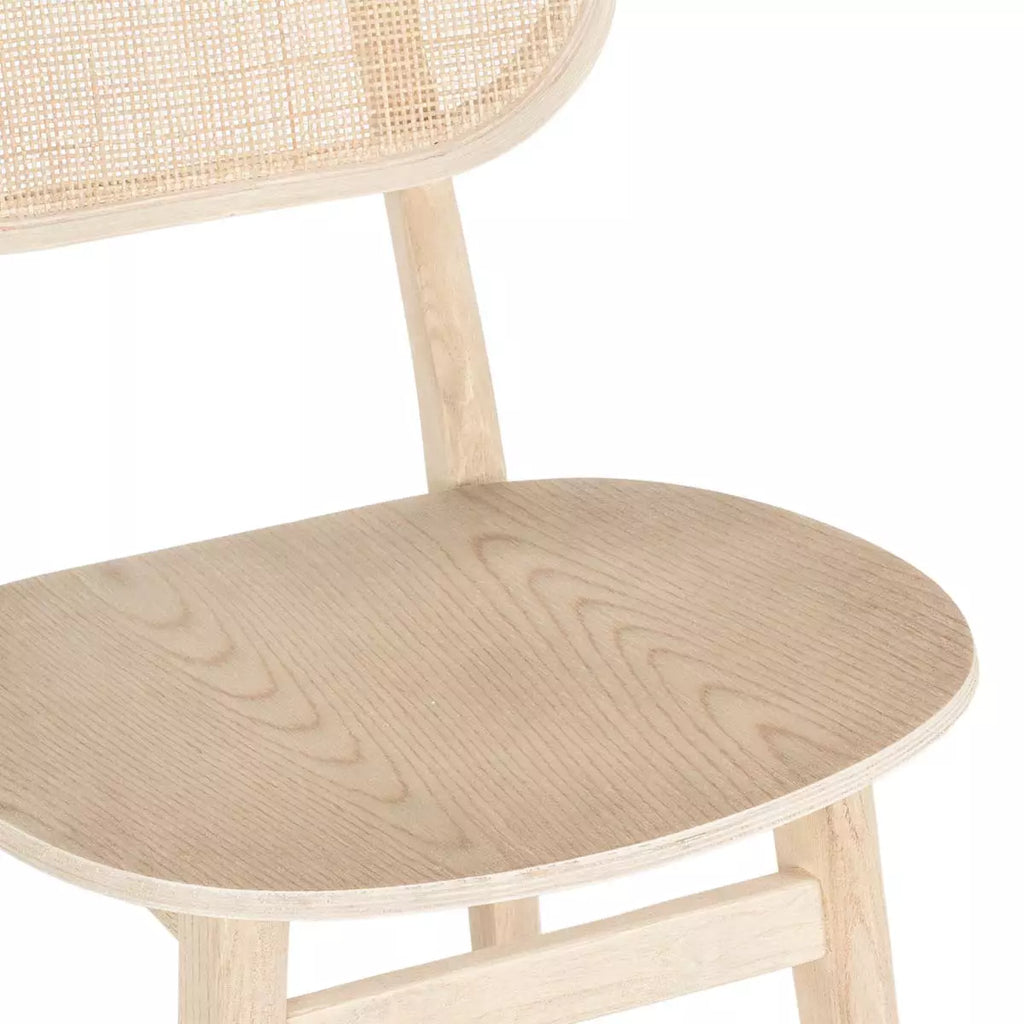 Elm wood bar stool