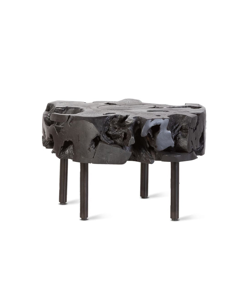 Side table ROOT ROUND Black
