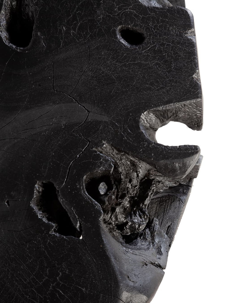 Side table ROOT ROUND Black