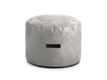 Load image into Gallery viewer, Pouf Mini Masterful White Grey