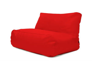 Bean bag Sofa Tube Outside Red