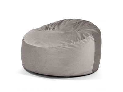 Foam Bean bag Om 110 Barcelona White Grey