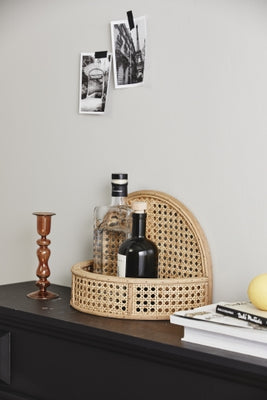 Prima rattan shelf, S, nature