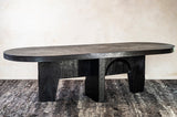 Unique Brazil Burnt Wood Table