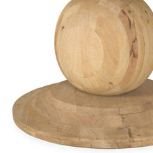 Cargar imagen en el visor de la galería, Solid Mango Wood Round Table